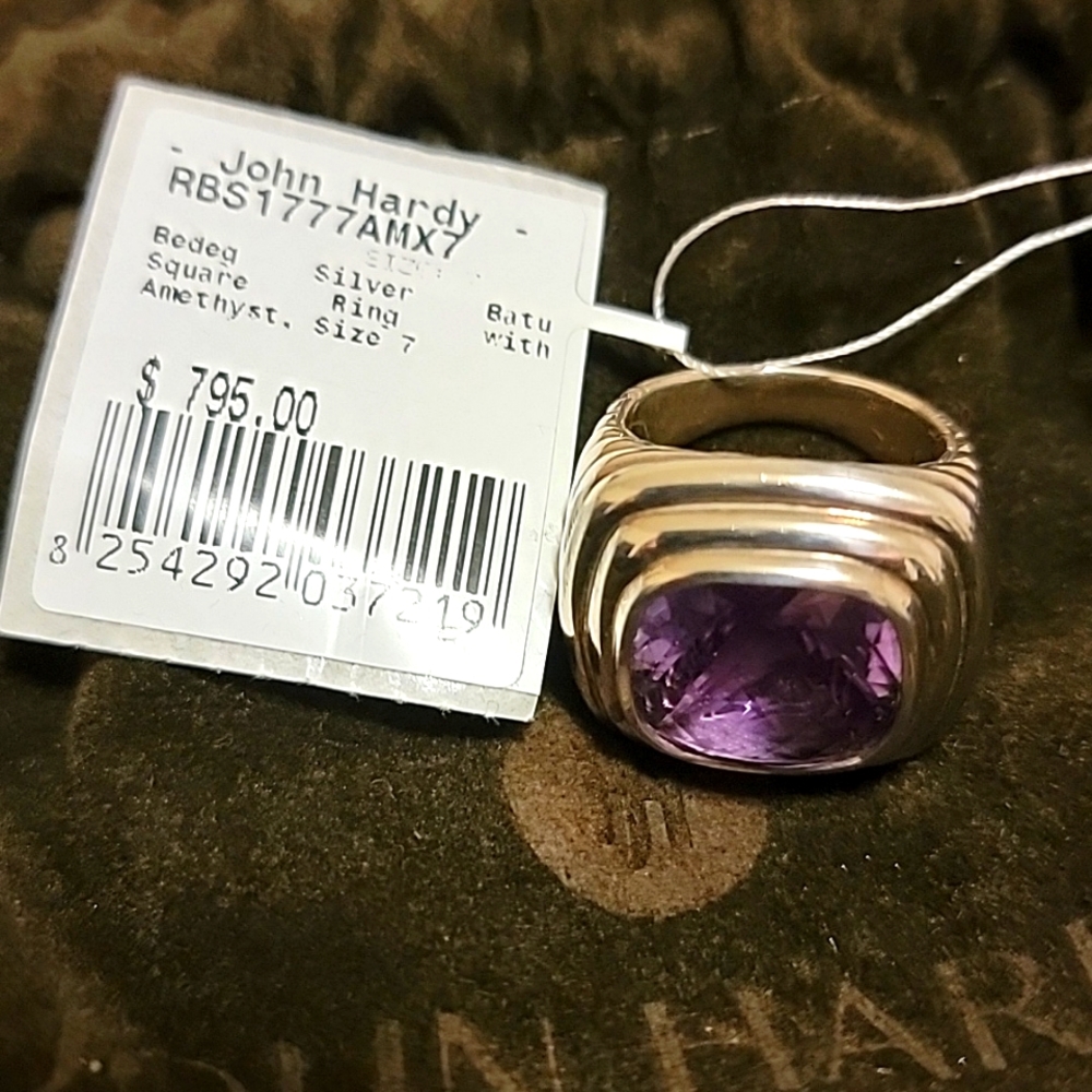 John Hardy Amethyst ring